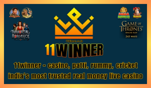 11winner - casino, patti, rummy, cricket india's most trusted real money live casino